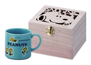 Colorful Peanuts Wood Boxed Mug