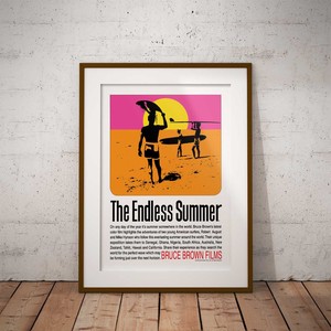サーフィン映画A3ポスター・The Endless Summer (エンドレスサマー)・オリジナル
