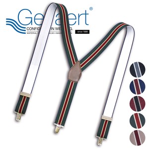 Suspender 3 5 mm type Stripe Belgium Made in Japan