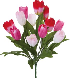 Artificial Plant Flower Pick Tulips Spring