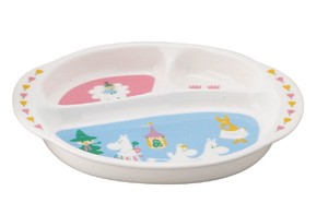 Divided Plate Moomin