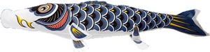 鯉のぼり単品 ナイロンスタンダード 黒