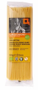 ジロロモーニ　デュラム小麦 有機スパゲッティーニ