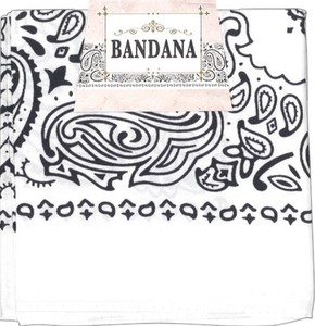 Bandana White 53 x 53cm