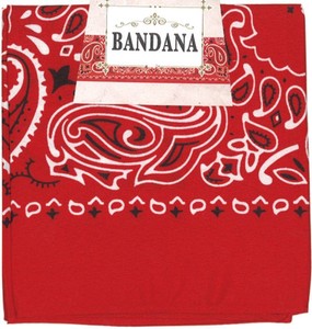 Bandana Red 53 x 53cm