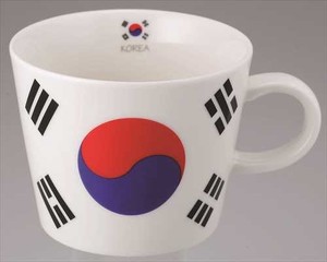 フラッグマグカップ　韓国＜日本製＞