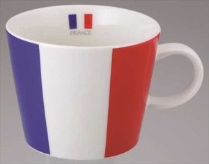 フラッグマグカップ　フランス＜日本製＞