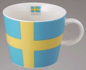 フラッグマグカップ　スウェーデン＜日本製＞