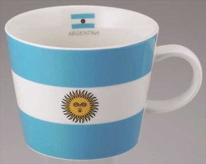 フラッグマグカップ　アルゼンチン＜日本製＞