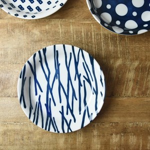 Blue Curry Pasta Plate Wood MINO Ware