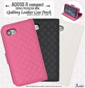 Smartphone Case AQUOS SH 4 1 SoftBank 701 SH SH-M 6 Kilting Leather Case Pouch