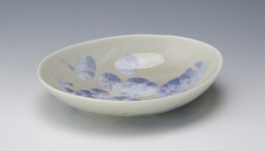 Flower Crystal Oval bowl