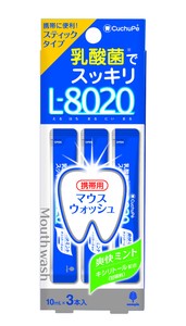 日本製 made in japan クチュッペL-8020 爽快ミント スティックタイプ3本入(アルコール) K-7087