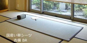Japanese traditional Igusa mat / rush mat Brown