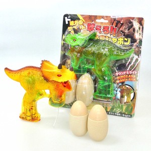 ＜光るおもちゃ・玩具・シャボン玉＞光る恐竜シャボン（トリケラトプス）　No.210-091