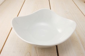 Mino ware Donburi Bowl White Western Tableware 18cm Made in Japan