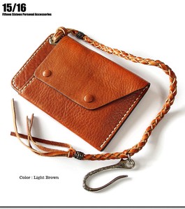 Long Wallet Compact Genuine Leather