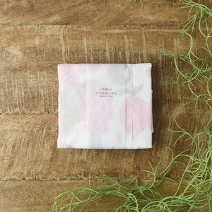 7枚縫い合わせ かや生地ふきん ベジタブル ピンク[日本製/洋食器]