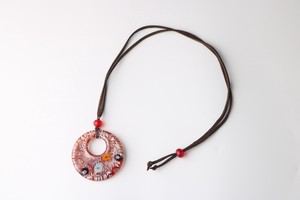Glass Necklace/Pendant Necklace M 4-colors