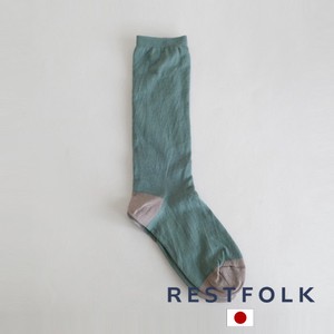 Double Silk Socks Point Heel