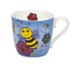 【KONITZ(コーニッツ)】　青いミツバチ　Mug Bee - Blue（ボーンチャイナ）＜マグカップ＞