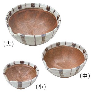 Kohiki Tokusa Lipped Bowl Mortar Bowl "Kitchen Goods"