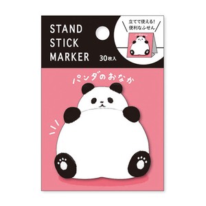 Sticky Notes Stand Panda Tummy Stick Marker