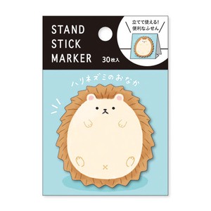 Sticky Note Stand Stick Markers Hedgehog Tummy