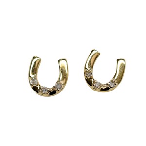 Pierced Earrings Gold Post Gold