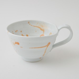 HASAMI Ware Soup Cup Orange Made in Japan