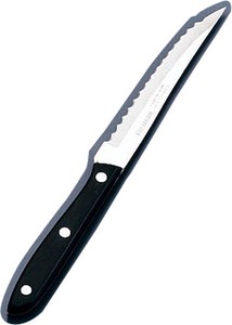 【ヤクセル】 YX　黒合板ステーキナイフ