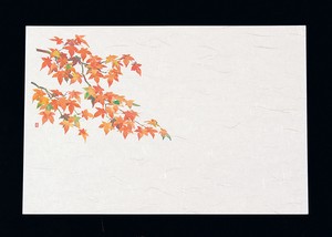 【ヤマコー】 尺3四季懐石まっと（50枚入）　紅葉