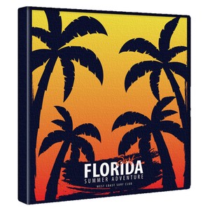 【アートデリ】フロリダのファブリックボード インテリア雑貨    popa-1803-022
