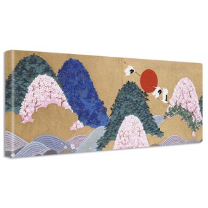 【アートデリ】ジャパンデザインのアートパネル インテリア雑貨    popa-w-1709-04 ワイドサイズ