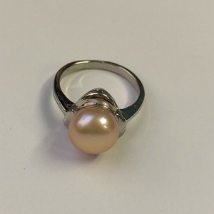 6月誕生石 淡水 パール リング 指輪 真珠 9mm パワーストーン 天然石