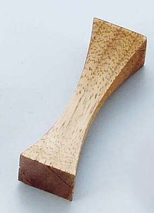 【ヤマコー】 木製箸置　アーチ