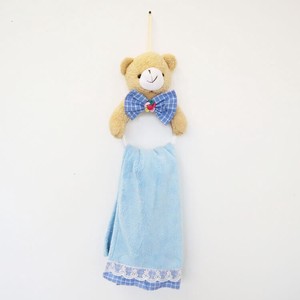 Towel Hanger Blue Bear