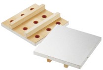 SA木製付け板（18−8ステンレス張り）