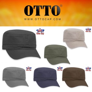 OTTO Washed Cttn Twill Military   20169