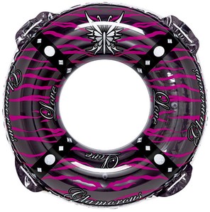 Swimming Ring/Beach Ball ZEBRA Pink 90cm