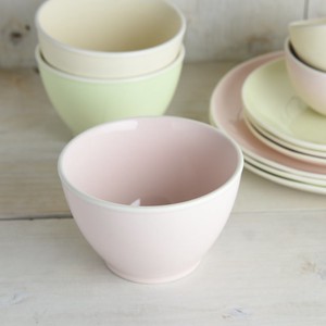 Donburi Bowl Pink Western Tableware