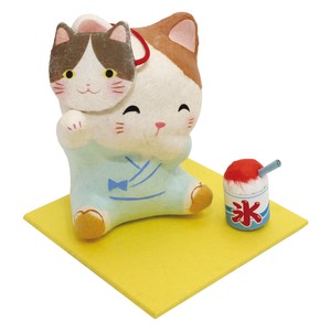 Chigiri Japanese Paper Baby Beckoning cat Matsuri Ornament Japanese Craft