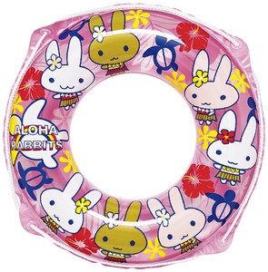 ☆お子様用ウキワ☆アロハラビットウキワ55cm