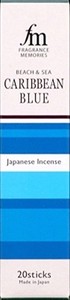 Nippon Kodo Run Molly Incense Caribbean Blue 20pcs