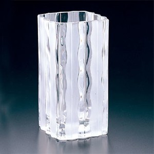 《日本製》ルアール花器（S)【花瓶】【ガラス　かびん】【フラワーベース】