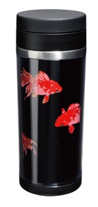 ☆日本伝統技法・蒔絵・MAKI-E Stainless steel Bottle/蒔絵ステンレスボトル　金魚