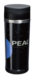 ☆日本伝統技法・蒔絵・MAKI-E Stainless steel Bottle/蒔絵ステンレスボトル　PEACE
