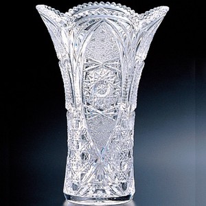 《日本製》アウトゥーレ花器(L)【花瓶】【ガラス　かびん】【フラワーベース】