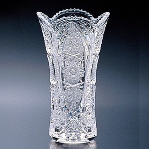 《日本製》アウトゥーレ花器(M)【花瓶】【ガラス　かびん】【フラワーベース】