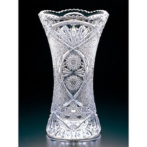 《日本製》ソリティア花器(LL)【花瓶】【ガラス　かびん】【フラワーベース】